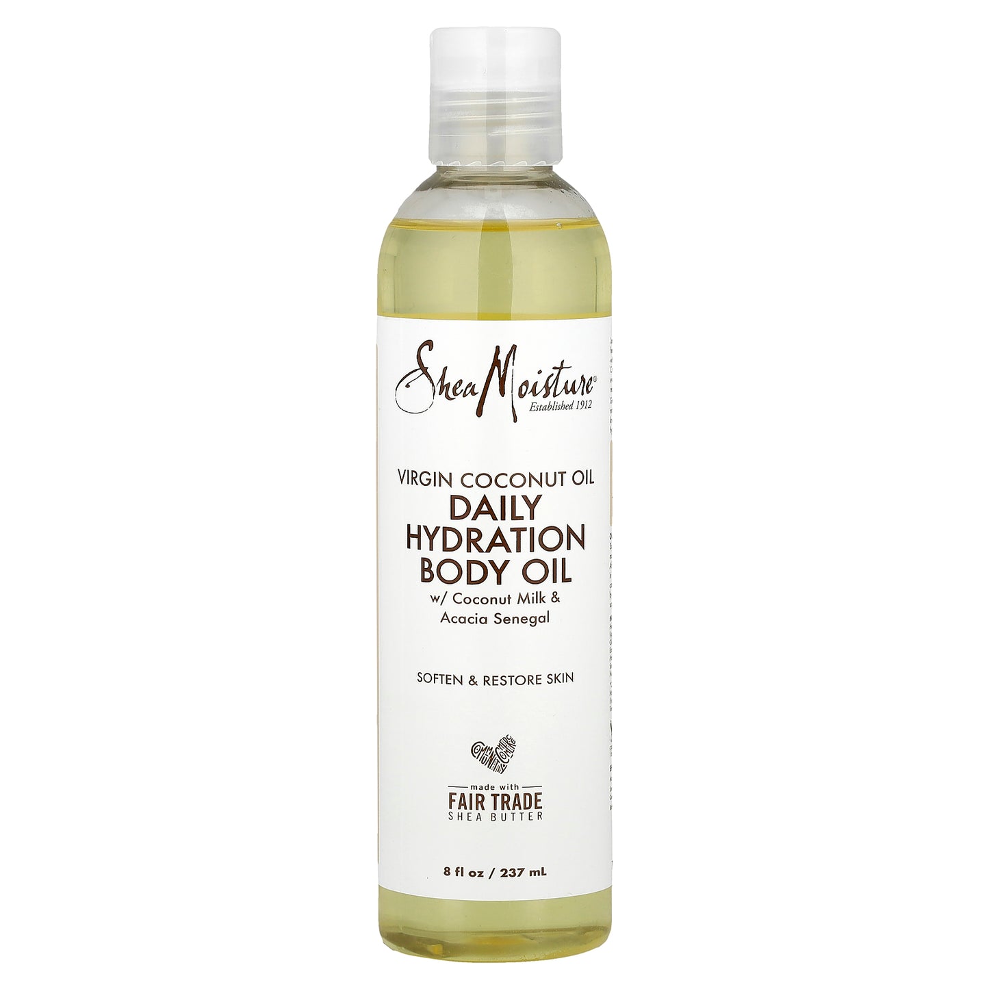 SheaMoisture, Virgin Coconut Oil, Daily Hydration Body Oil, 8 fl oz (237 ml)