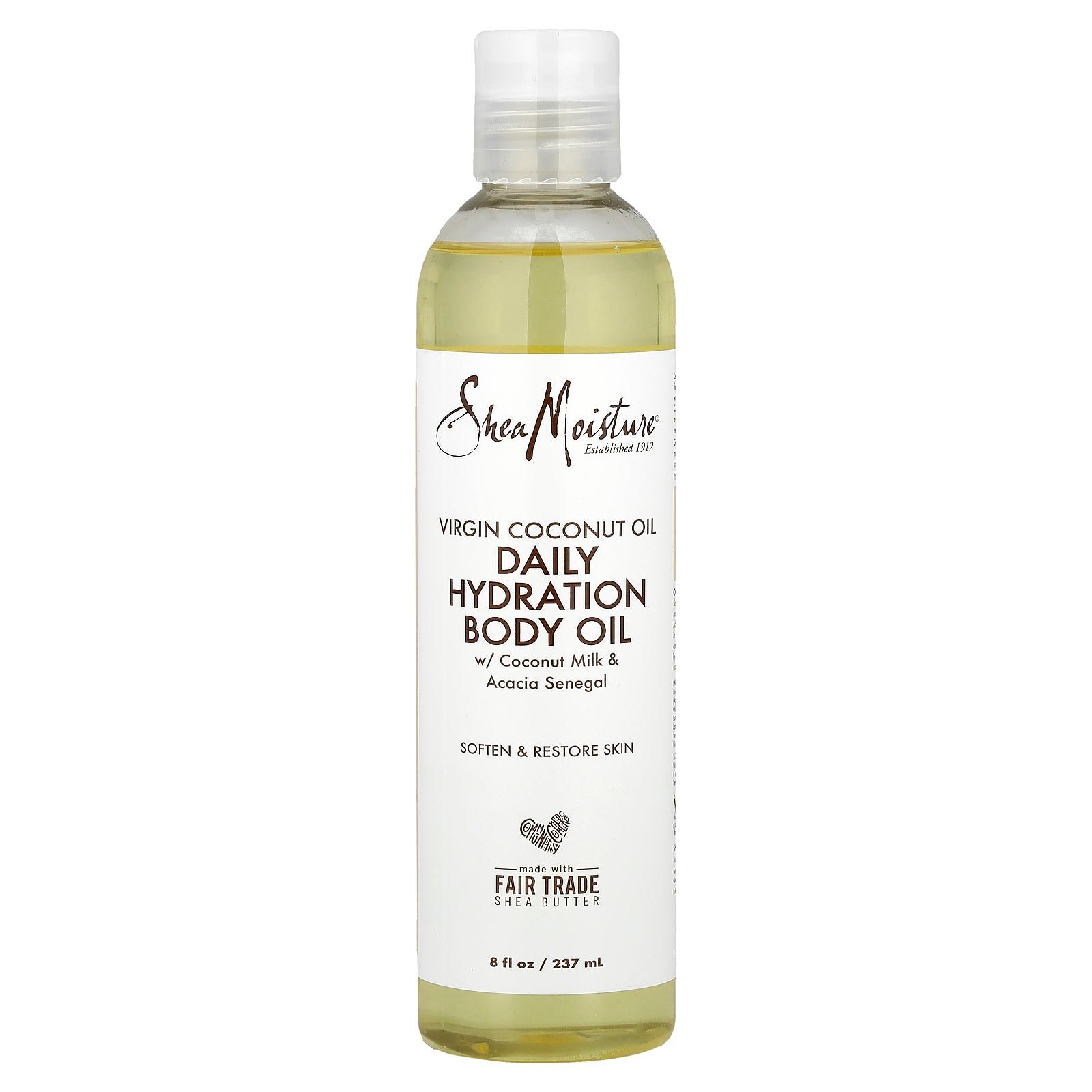 SheaMoisture, Virgin Coconut Oil, Daily Hydration Body Oil, 8 fl oz (237 ml)