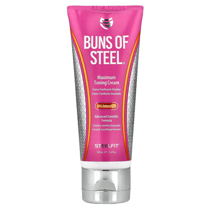 SteelFit, Buns of Steel®, Maximum Toning Cream, 3.4 fl oz (100 ml)