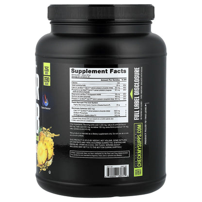 NutraBio, Super Carb, Pineapple, 1.9 lb (840 g)