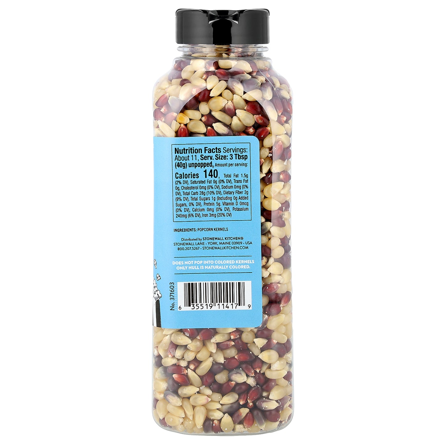 Urban Accents, Popcorn Kernels, Red, White, & Blue Tricolor , 16 oz (454 g)
