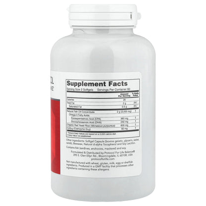 Protocol for Life Balance, Cardio Tri-Plex™, 120 Softgels