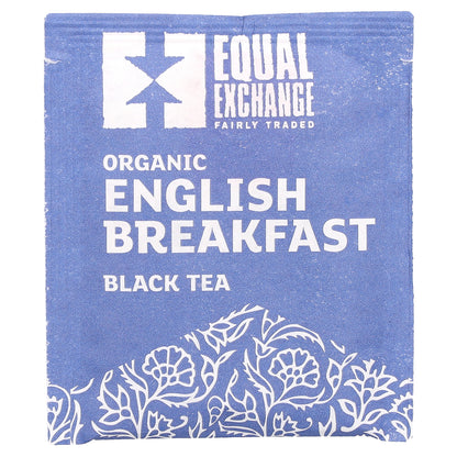 Equal Exchange, Organic English Breakfast, Black Tea, 20 Tea Bags, 1.41 oz (40 g)