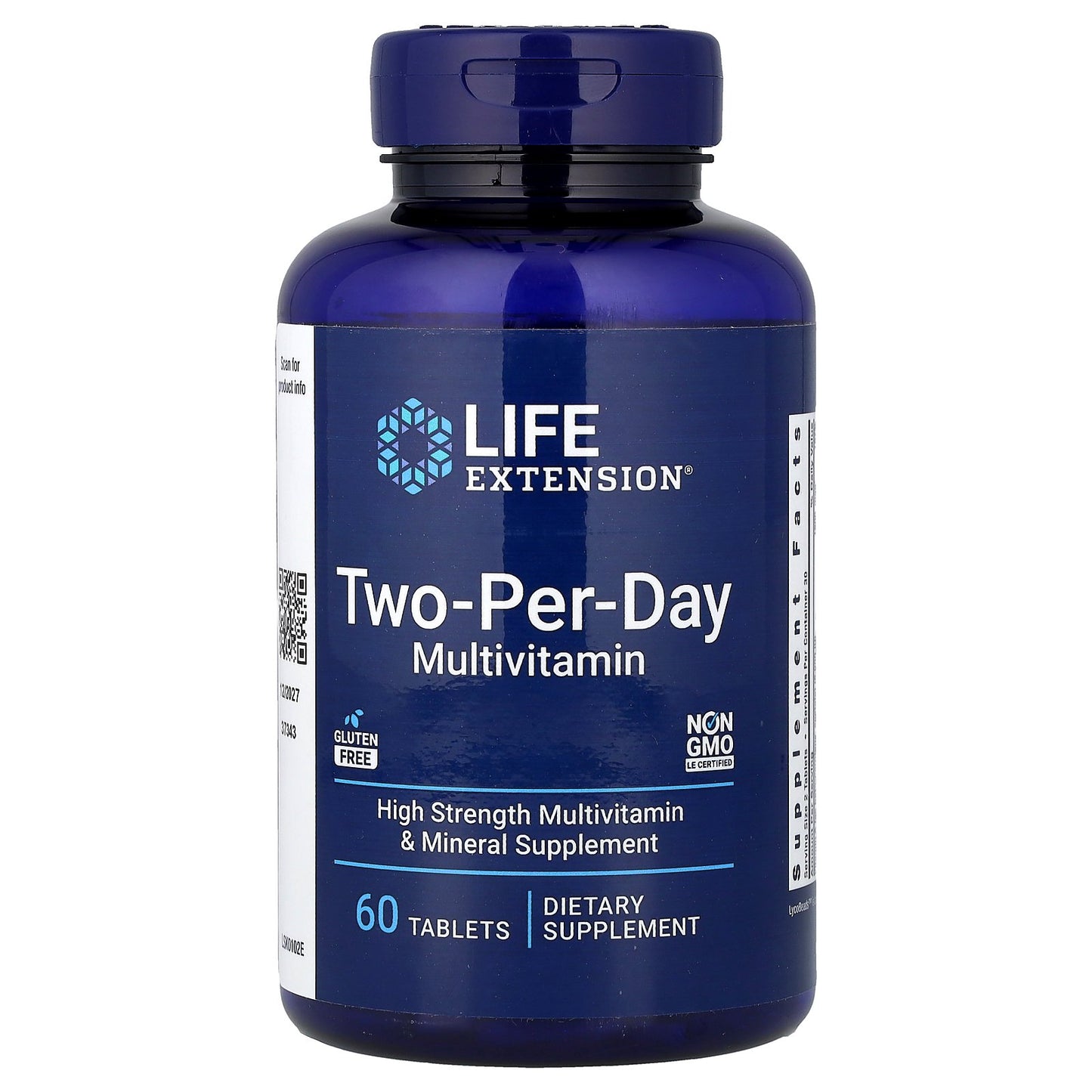 Life Extension, Two-Per-Day Multivitamin, 60 Tablets