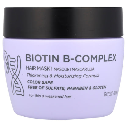 Luseta Beauty, Biotin B-Complex, Hair Mask, Thin & Weakened Hair, 16.9 fl oz (500 ml)