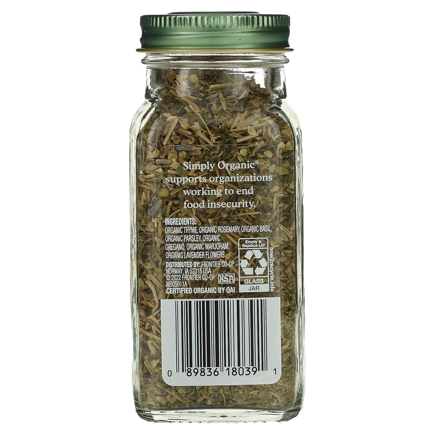 Simply Organic, Herbes De Provence, 1.00 oz (28 g)