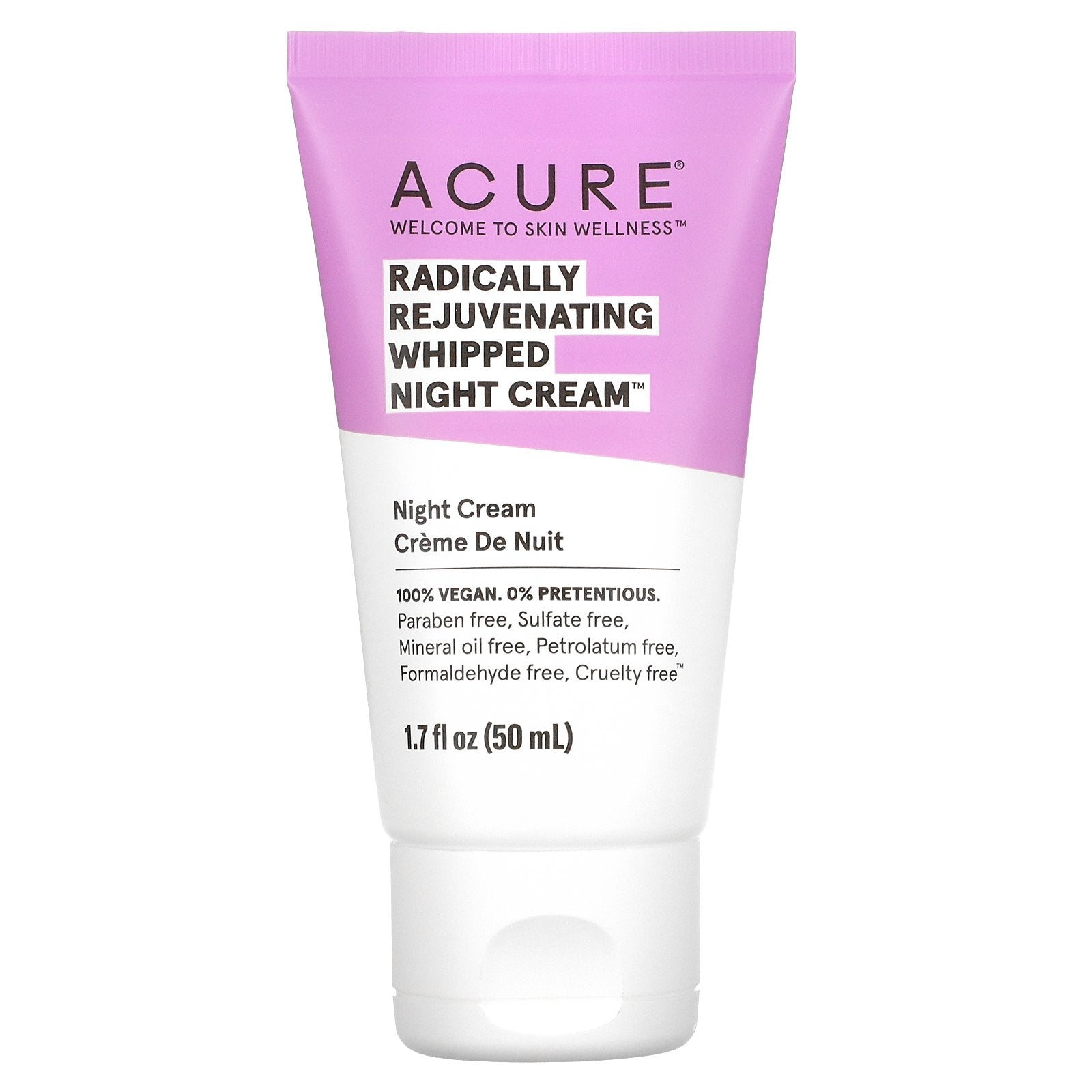 ACURE, Radically Rejuvenating, Whipped Night Cream, 1.7 fl oz (50 ml)