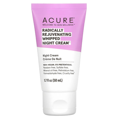 ACURE, Radically Rejuvenating, Whipped Night Cream, 1.7 fl oz (50 ml)