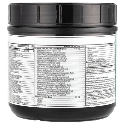 Force Factor, Smarter Greens™, Superfood Powder, Unflavored, 14.8 oz (420 g)