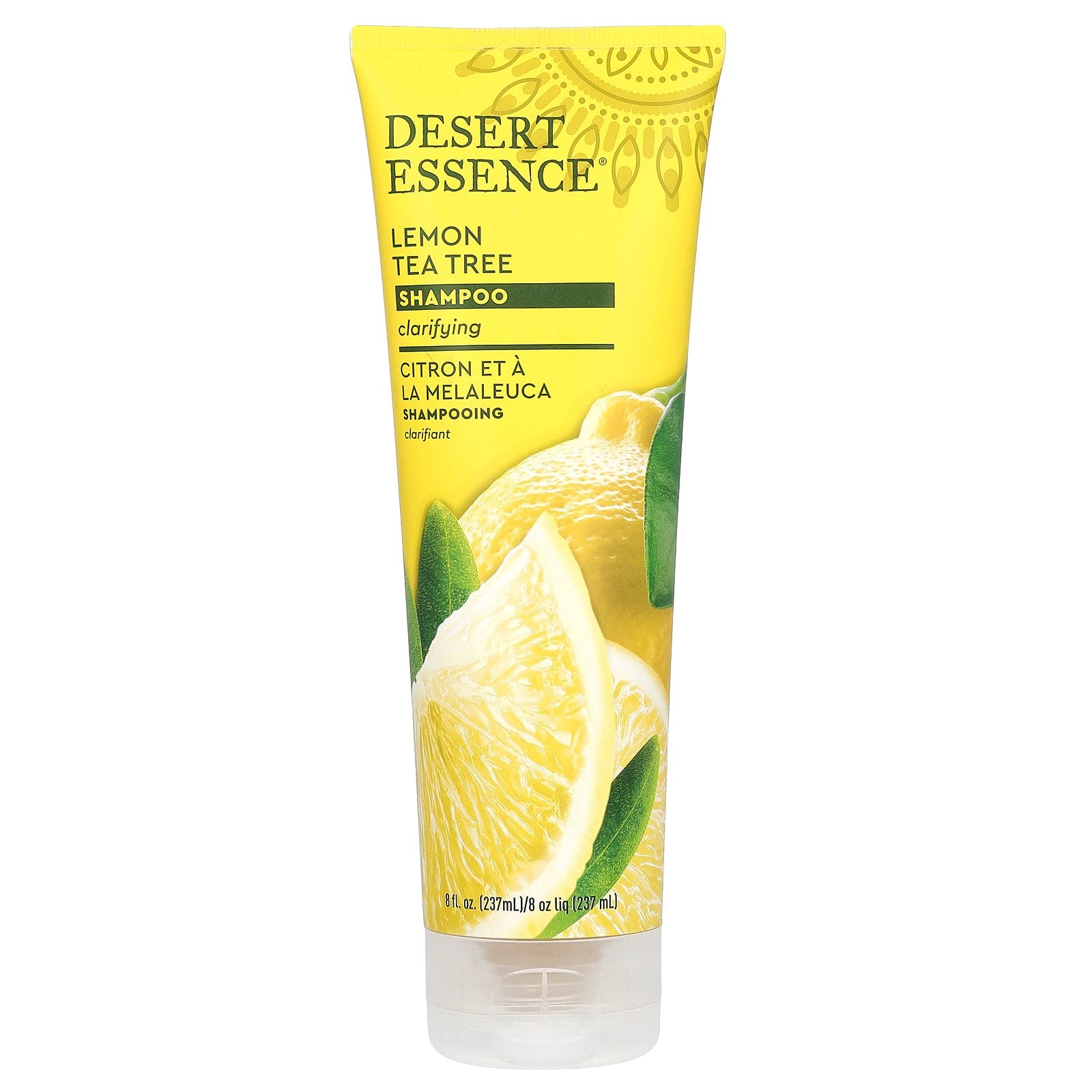 Desert Essence, Shampoo, Lemon & Tea Tree, 8 fl oz (237 ml)