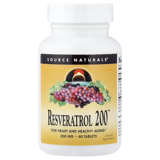 Source Naturals, Resveratrol 200™, 60 Tablets