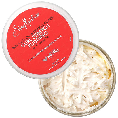 SheaMoisture, Curl Stretch Pudding, Red Palm Oil & Cocoa Butter, 11.5 oz (326 g)