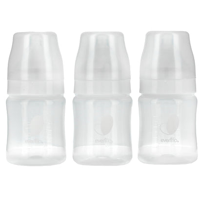 Evenflo Feeding, Balance+ Bottles, Wide, 0+ Months, Slow Flow, 3 Bottles, 5 oz (150 ml) Each