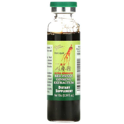 Prince of Peace, Red Panax Ginseng Extractum, Ultra Strength, 400 mg, 30 Bottles, 0.34 fl oz (10 cc) Each