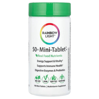 Rainbow Light, 50+ Mini-Tablet™+, 180 Mini-Tablets