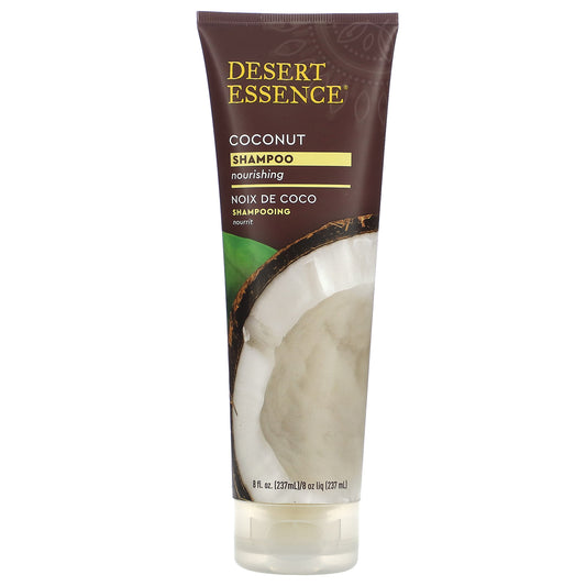 Desert Essence, Shampoo, Nourishing, Coconut, 8 fl oz (237 ml)