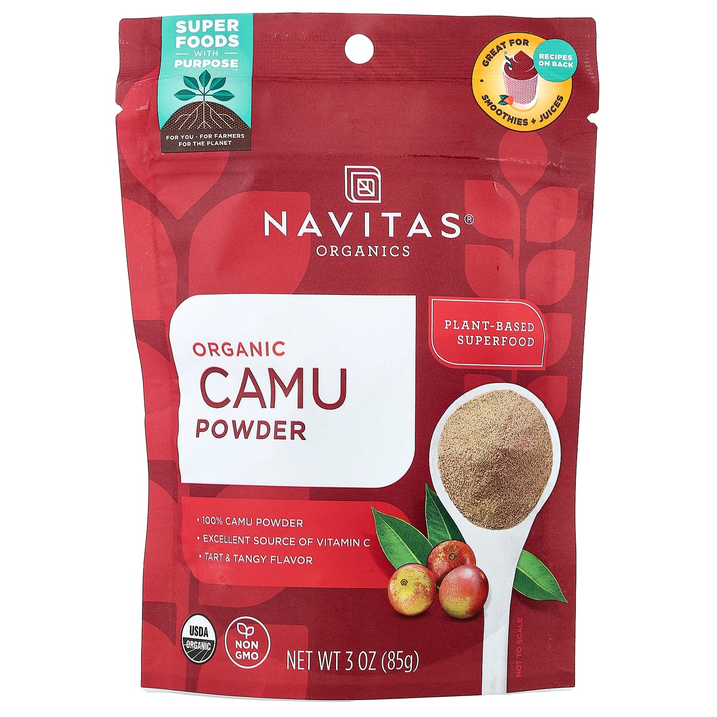 Navitas Organics, Organic Camu Powder, 3 oz (85 g)