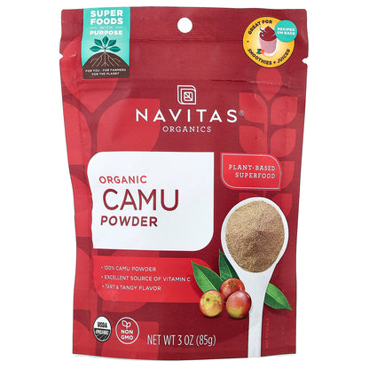 Navitas Organics, Organic Camu Powder, 3 oz (85 g)