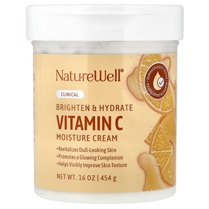 Naturewell, Vitamin C Moisture Cream, 16 oz (454 g)