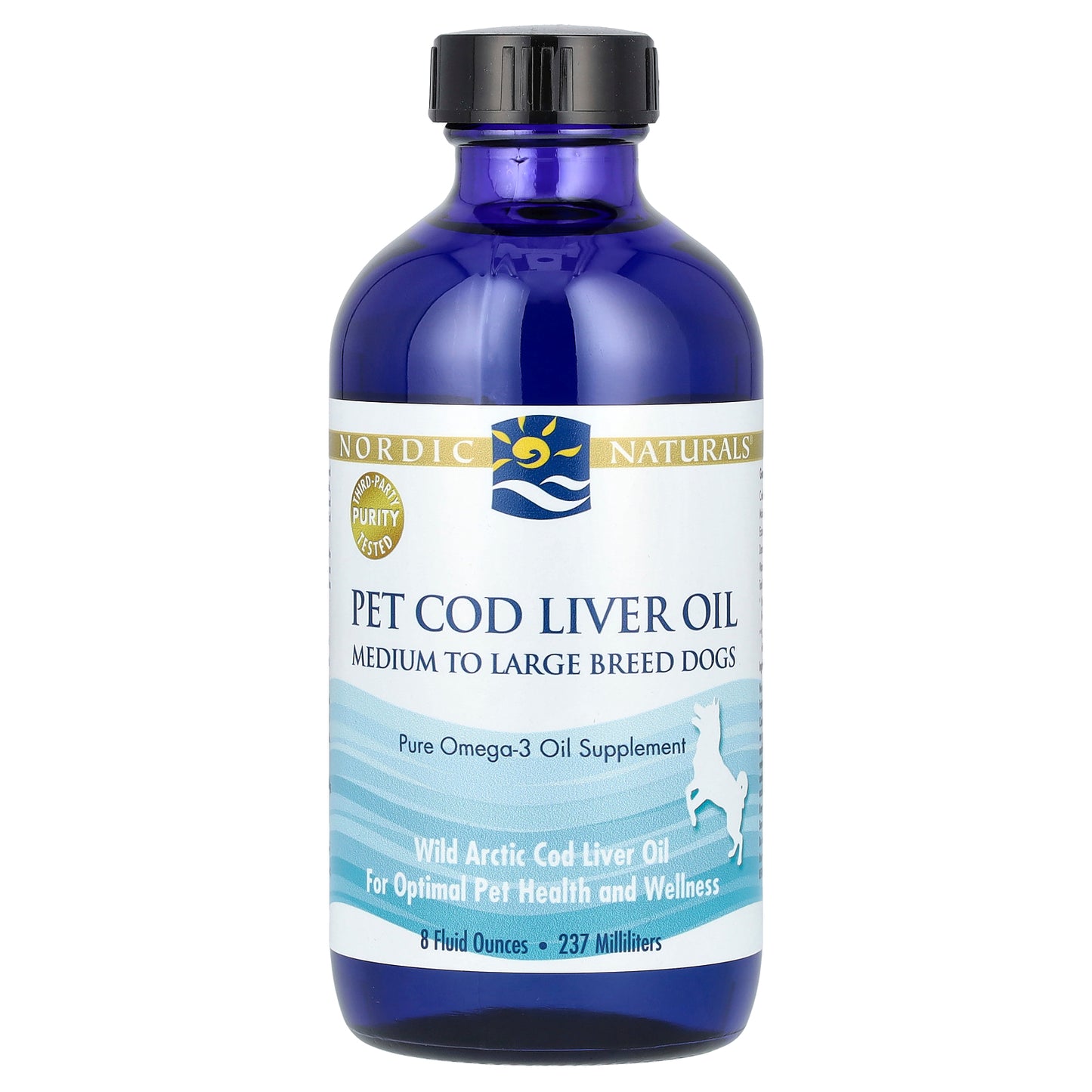 Nordic Naturals, Pet Cod Liver Oil, Medium to Large Breed Dogs, 8 fl oz (237 ml)