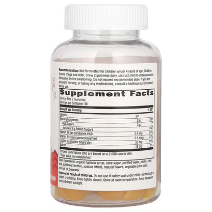 Nature's Way, Kids Brain Builder Gummies, Ages 4+, Lemonade, 60 Gummies