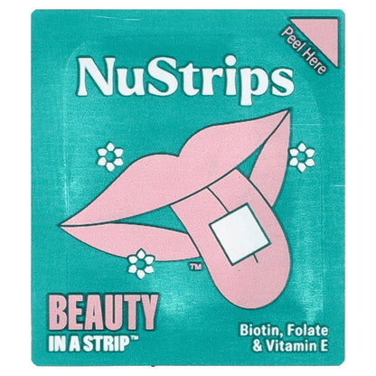 NuStrips, Beauty In A Strip™, Sweet Strawberry, 30 Strips