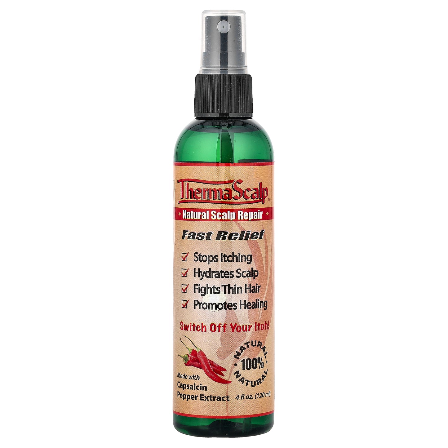 Greensations, ThermaScalp™, Natural Scalp Repair, All Hair Types, 4 fl oz (120 ml)