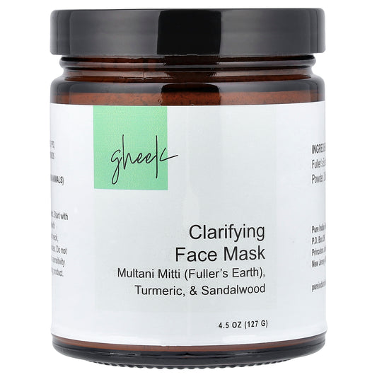 Pure Indian Foods, Gheek, Clarifying Beauty Face Mask, 4.5 oz (127 g)
