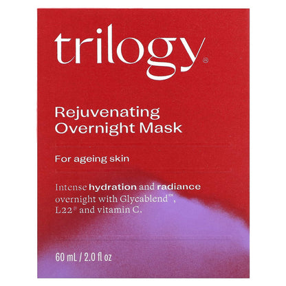 Trilogy, Rejuvenating Overnight Beauty Mask, 2 fl oz (60 ml)