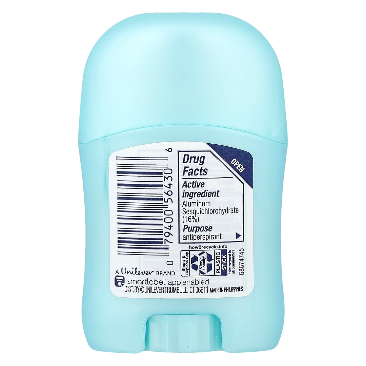 Degree, Advanced, 72H MotionSense®, Antiperspirant Deodorant, Shower Clean, 0.5 oz (14 g)