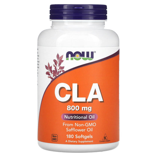 NOW Foods, CLA, 800 mg, 180 Softgels