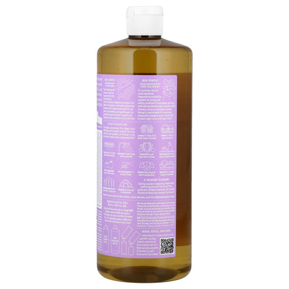 Dr. Bronner's, 18-in-1 Pure-Castile Magic Soap, Lavender, 32 fl oz (946 ml)