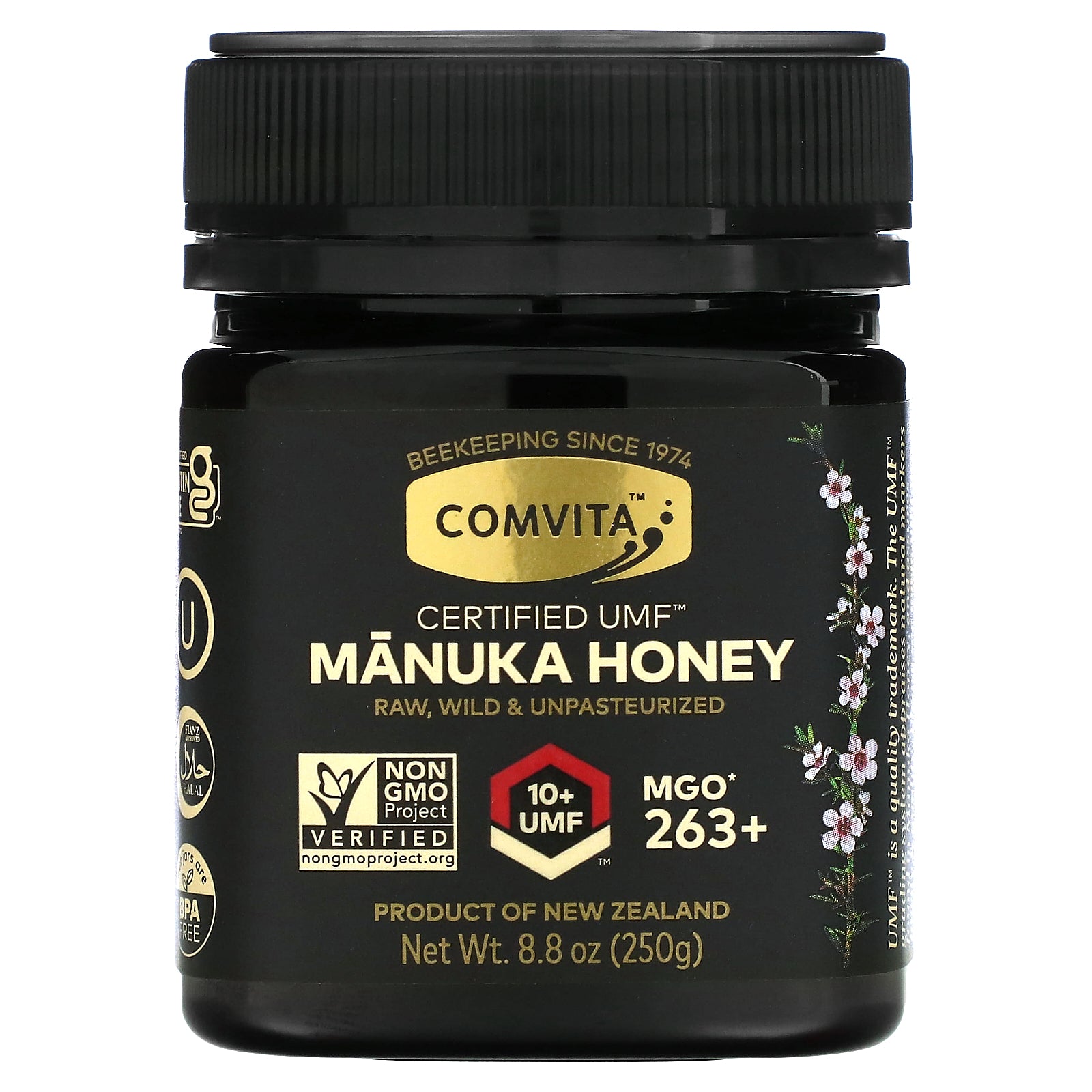 Comvita, Manuka Honey, UMF™ 10+, MGO 263+, 8.8 oz (250 g)