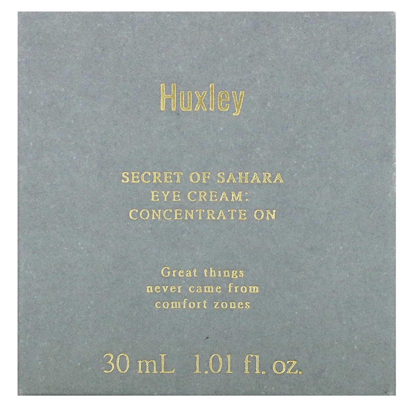 Huxley, Secret of Sahara, Eye Cream, Concentrate On, 1.01 fl oz (30 ml)