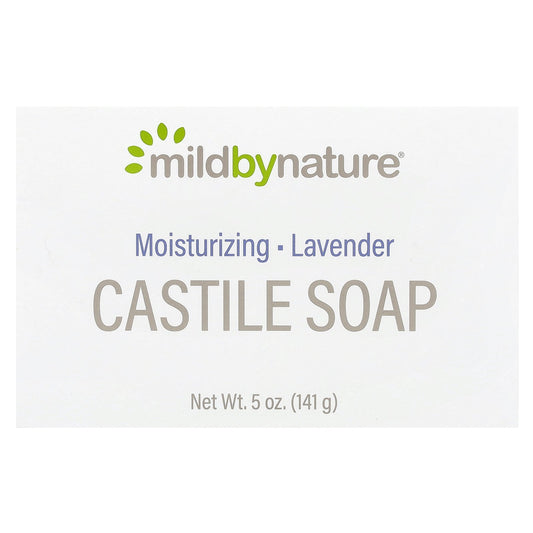 Mild By Nature, Castile Bar Soap, Lavender, 5 oz (141 g)