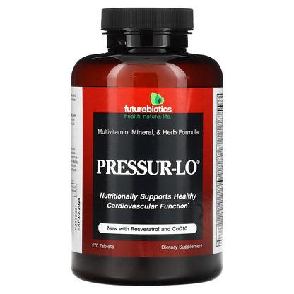 Futurebiotics, Pressur-Lo, Multi Vitamin, Mineral & Herb Formula, 270 Tablets