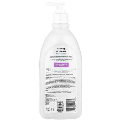 Jason Natural, Body Wash, Calming Lavender, 30 fl oz (887 ml)
