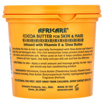 Cococare, Africare, Cocoa Butter For Skin & Hair, 10.5 oz (297 g)