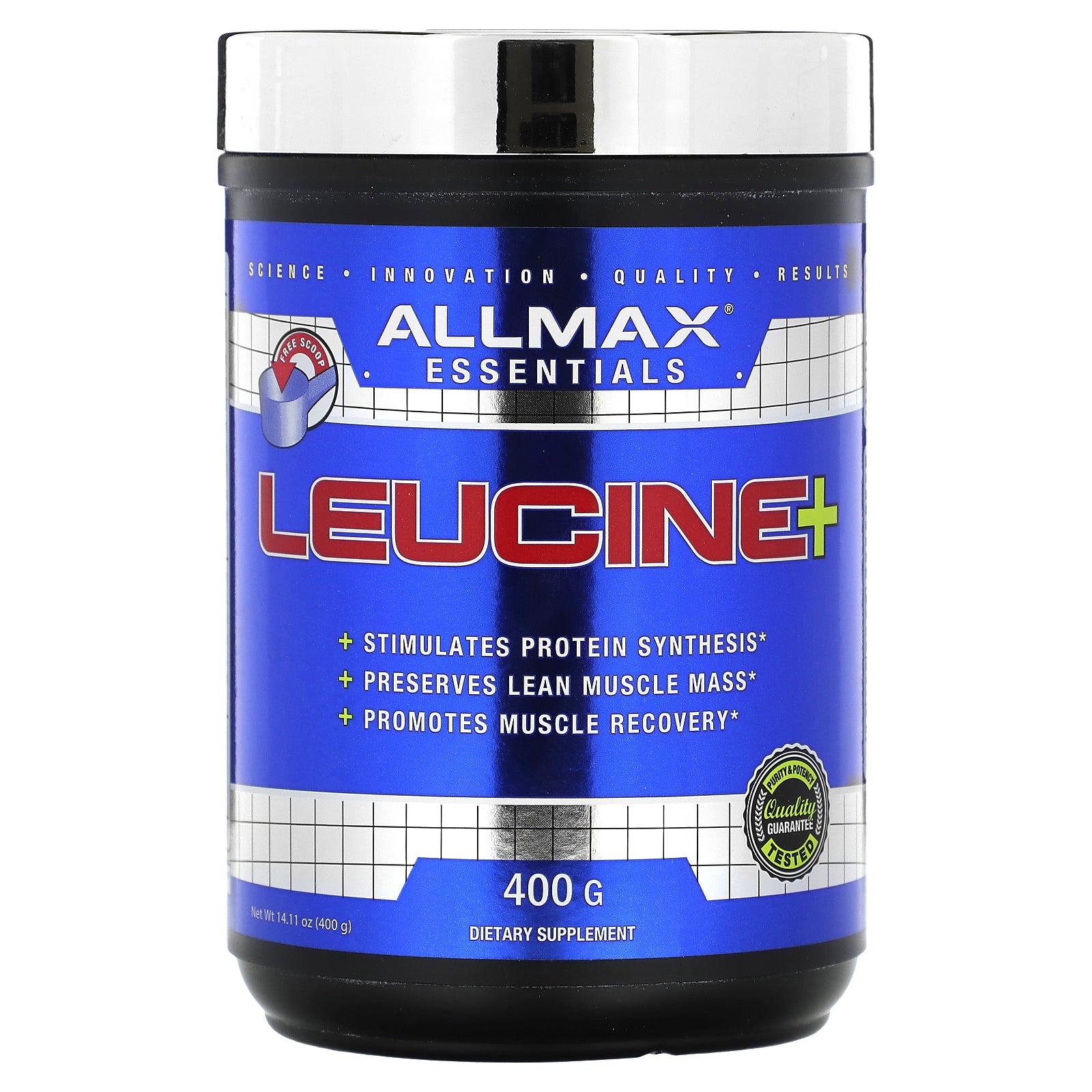 ALLMAX, Essentials, Leucine+, 5 g , 14.11 oz (400 g)