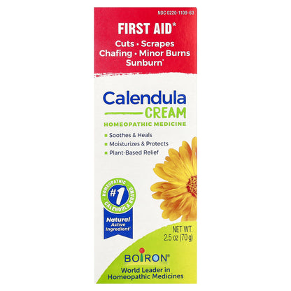Boiron, Calendula Cream, First Aid, 2.5 oz (70 g)