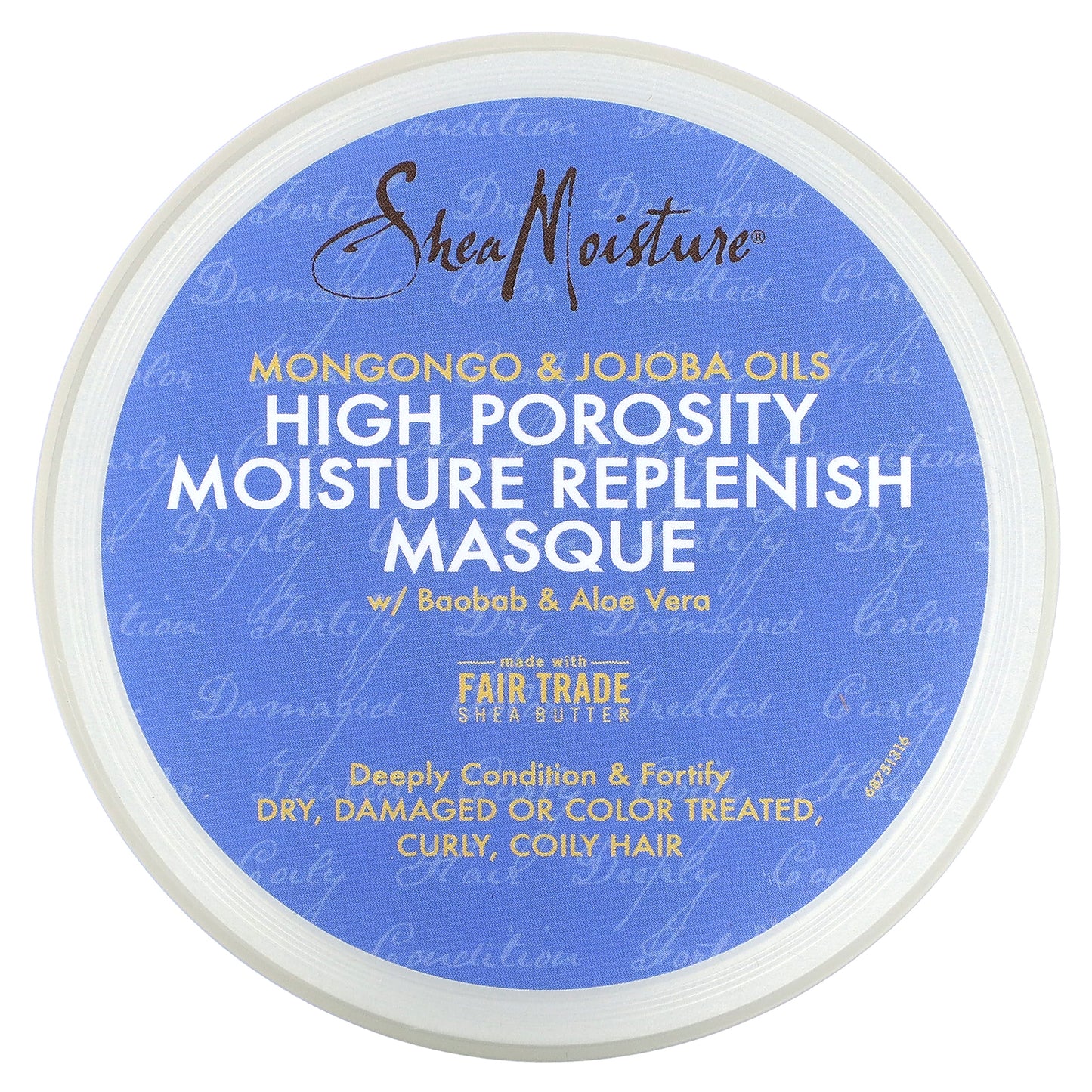 SheaMoisture, Mongongo & Jojoba Oils, High Porosity Moisture Replenish Masque, 11 oz (312 g)