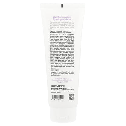 Mild By Nature, Hydrating Body Lotion, Lavender Lemongrass, 8 fl oz (236 ml)