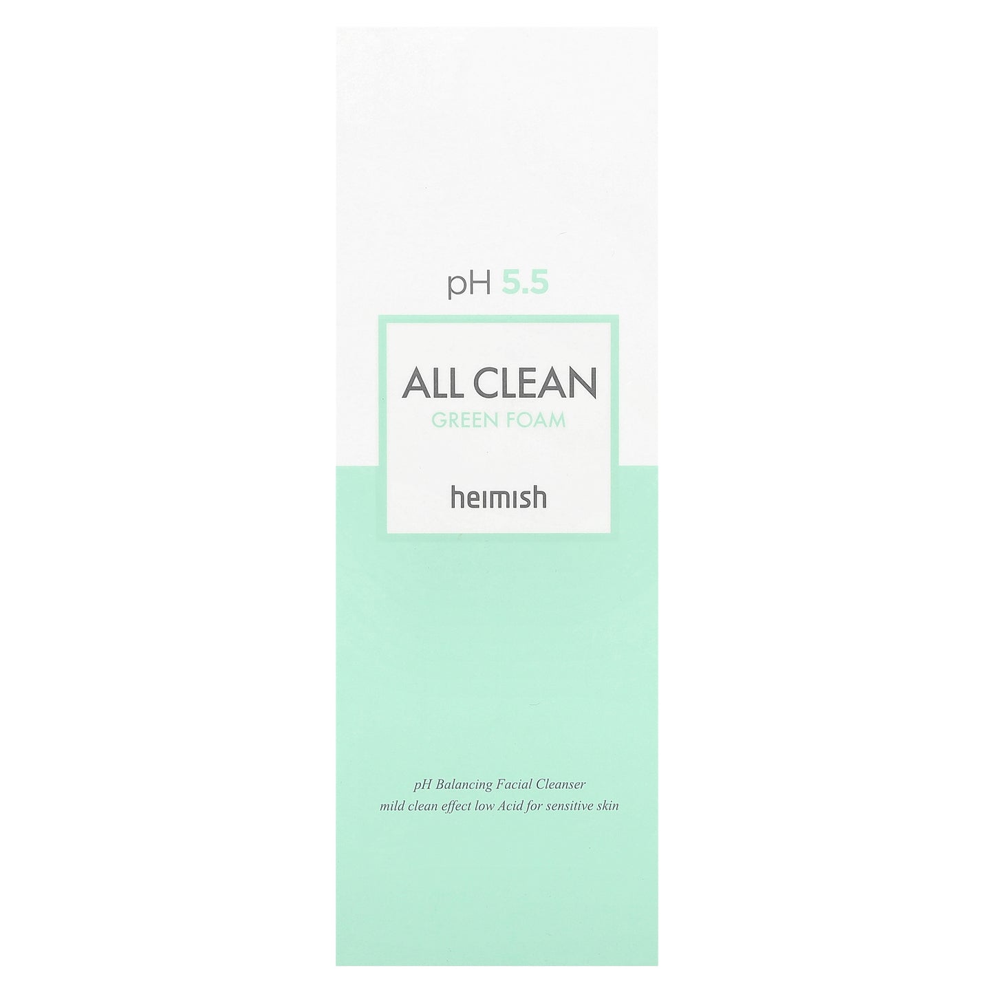 Heimish, All Clean Green Foam, Cleanser, 5.29 oz (150 g)