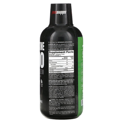 ProSupps, L-Carnitine 3000 Liquid Shots, Green Apple, 16 fl oz (473 ml)