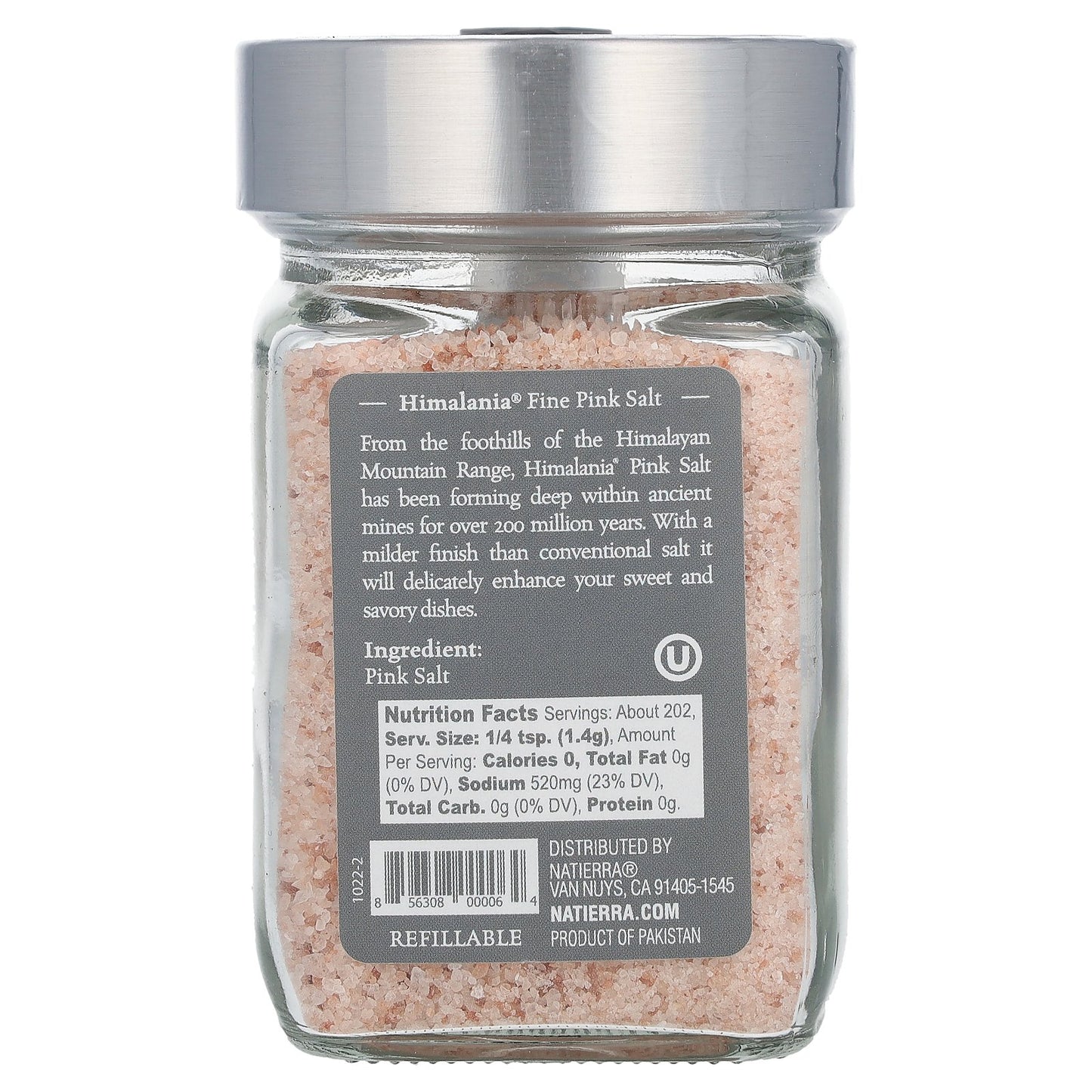 Himalania, Himalayan Fine Pink Salt, 10 oz (283 g)