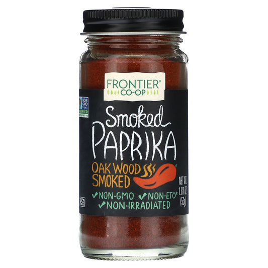 Frontier Co-op, Smoked Paprika, Oak Wood Smoked, 1.87 oz (53 g)