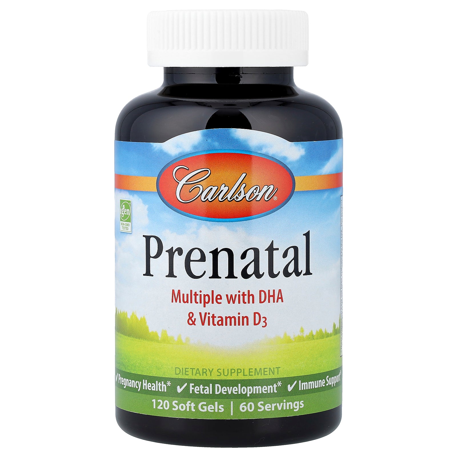 Carlson, Prenatal, 120 Soft Gels