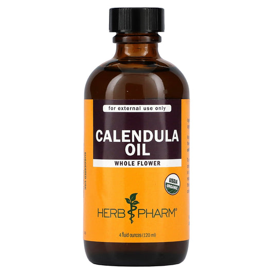 Herb Pharm, Calendula Oil, 4 fl oz (120 ml)