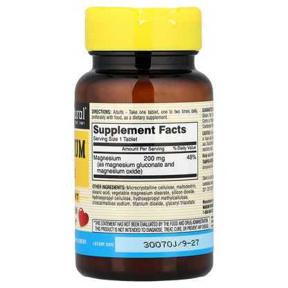 Mason Natural, Magnesium, 200 mg, 100 Tablets