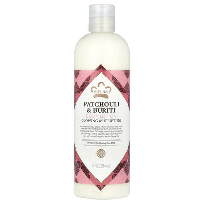 Nubian Heritage, Body Lotion, Patchouli & Buriti , 13 fl oz (384 ml)